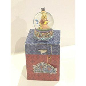 Jim Shore Disney Walt Disney “Hunny of A Bear"  Water Globe Enesco Open Box 4”